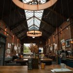 Interior of the restaurant in Harper's Steakhouse, Weighbridge Swindon